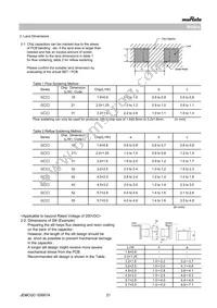 GRJ21AR72E472KWJ1D Datasheet Page 21