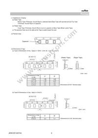 GRJ21BR72E223KWJ3L Datasheet Page 5