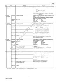 GRJ31BR73A332KWJ1L Datasheet Page 3