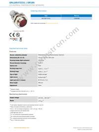 GRL18S-F2331 Datasheet Page 2