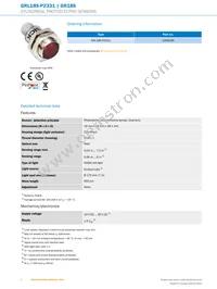 GRL18S-P2331 Datasheet Page 2