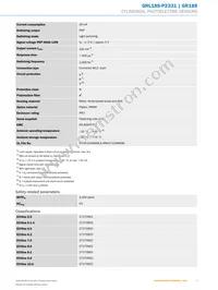 GRL18S-P2331 Datasheet Page 3
