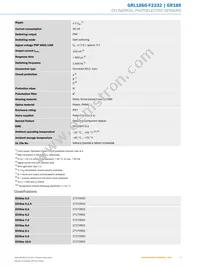 GRL18SG-F2332 Datasheet Page 3