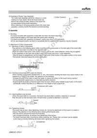 GRM0225C1A101JA02L Datasheet Page 22