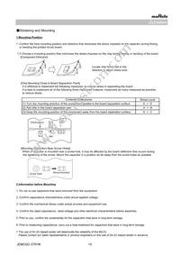 GRM0225C1C1R0CD05L Datasheet Page 15