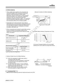 GRM0225C1E150GDAEL Datasheet Page 17