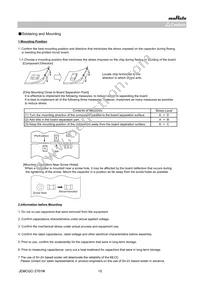 GRM0225C1E150JDAEL Datasheet Page 15