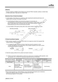 GRM0225C1E1R3WDAEL Datasheet Page 20