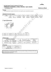 GRM0225C1E1R4WA03L Datasheet Cover