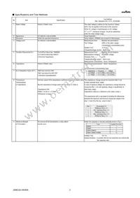 GRM0225C1E5R0CA03L Datasheet Page 2