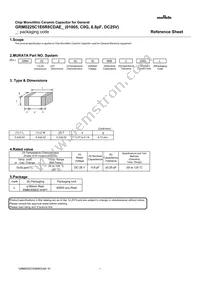 GRM0225C1E6R8CDAEL Datasheet Cover