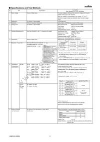 GRM022R60G153ME15L Datasheet Page 2