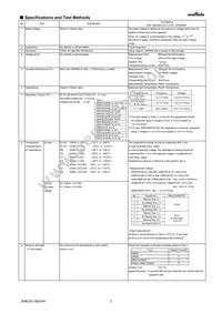 GRM022R60J152ME19L Datasheet Page 2