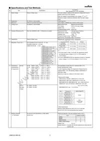 GRM022R61A472KE19L Datasheet Page 2