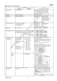 GRM022R71A681MA12L Datasheet Page 2