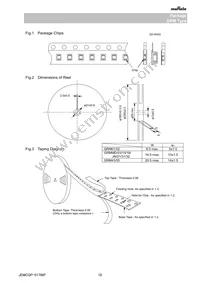 GRM0335C1E101FA01J Datasheet Page 10