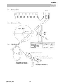 GRM0335C1E820FA01D Datasheet Page 10