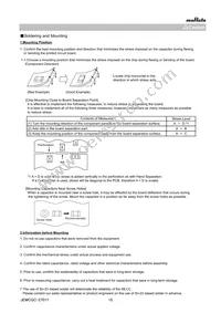 GRM0335C1E820FA01D Datasheet Page 15