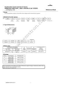 GRM0335C1H6R1CA01D Datasheet Cover