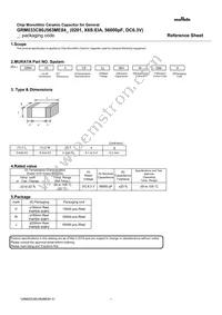 GRM033C80J563ME84D Datasheet Cover