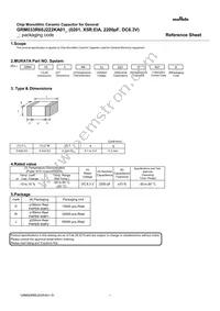 GRM033R60J222KA01D Datasheet Cover