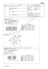 GRM033R61A105ME15E Datasheet Page 4