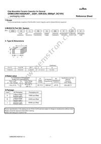 GRM033R61A682KA01E Datasheet Cover