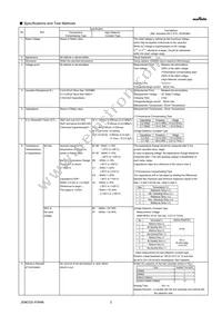 GRM033R61C103KA12E Datasheet Page 2