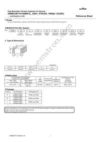 GRM033R71H102MA12D Datasheet Cover