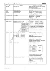 GRM152D70G104KE15D Datasheet Page 2