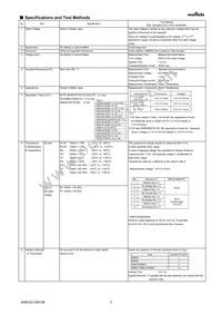 GRM152R61A104ME19D Datasheet Page 2