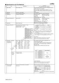 GRM153R60J105ME15D Datasheet Page 2