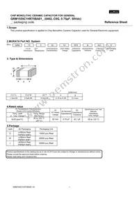 GRM1555C1HR75BA01D Datasheet Cover