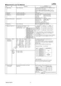 GRM155C71A225ME11D Datasheet Page 2