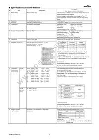 GRM155C80G225ME15D Datasheet Page 2