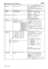 GRM155C81A225ME11D Datasheet Page 2
