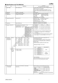 GRM155R61C105KE01J Datasheet Page 2