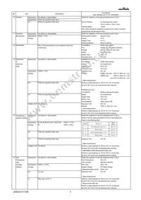 GRM155R61C225ME11D Datasheet Page 3