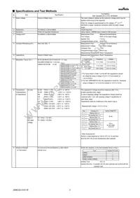 GRM155R6YA105KE11J Datasheet Page 2