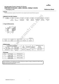 GRM1885C1E103JA01D Datasheet Cover