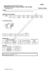 GRM1885C2A7R1CA01D Datasheet Cover