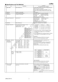 GRM188C80G106KE47D Datasheet Page 2