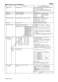 GRM188R61C105KA12D Datasheet Page 2