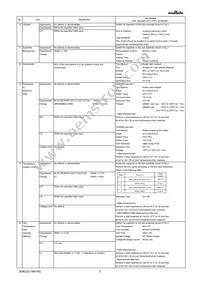 GRM188R61C105KA12D Datasheet Page 3