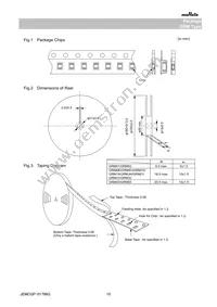 GRM188R61C105KA12D Datasheet Page 10