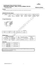 GRM188R70J223KA01D Datasheet Cover