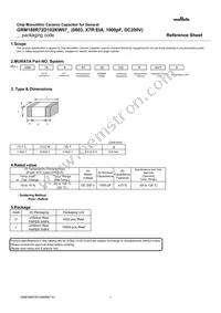 GRM188R72D102KW07D Datasheet Cover