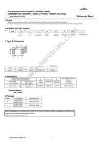 GRM188R72E102KW07D Datasheet Cover