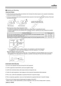 GRM21A5C2D100JW01D Datasheet Page 13