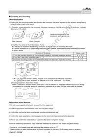 GRM21A5C2D120JW01D Datasheet Page 13